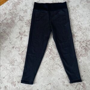 Women's Navy Striped Leggings